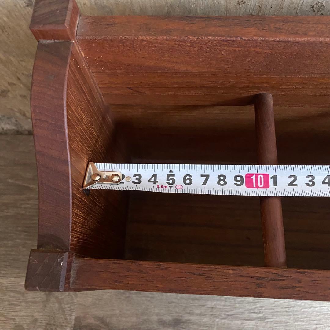 スリッパラック　チーク材　ヴィンテージ レトロ　フリーラック