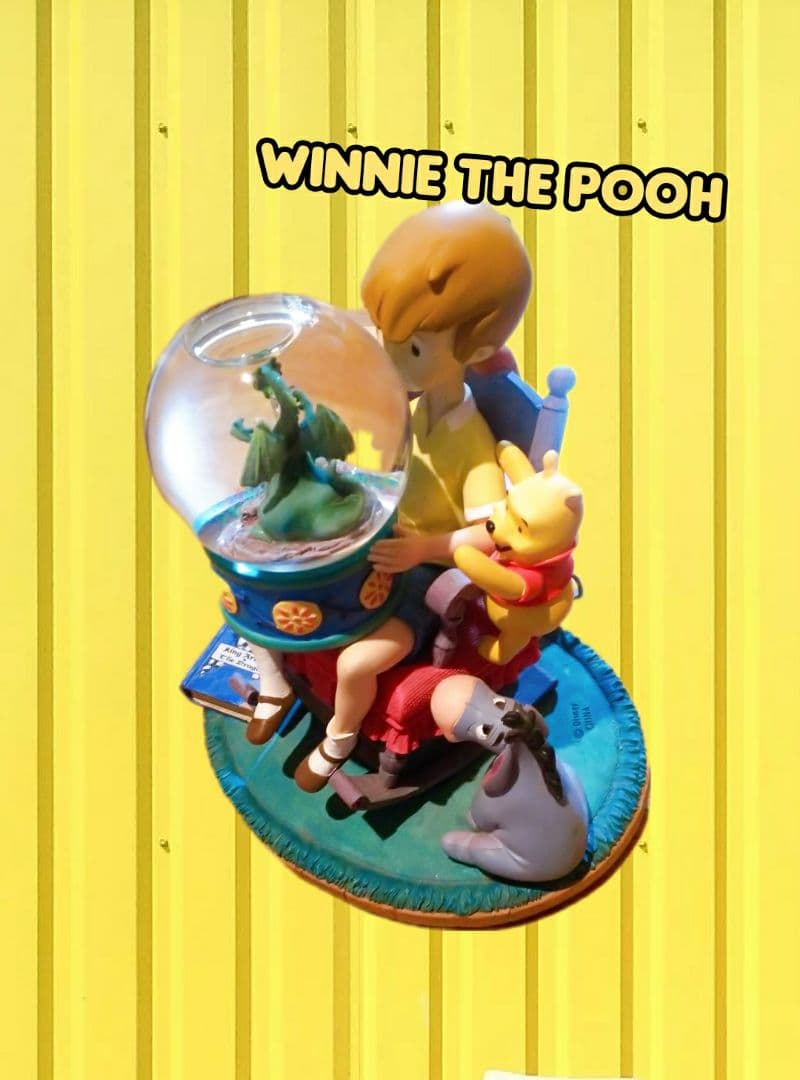 Disney くまのプーさんスノーグローブ オルゴール