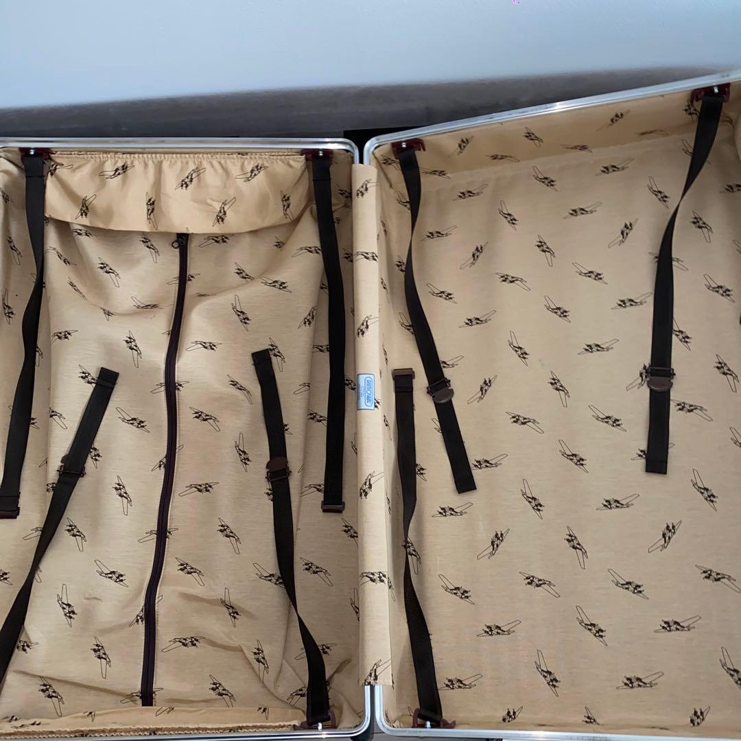 【希少廃盤青ロゴ】RIMOWA クラシックフライト2輪　104L