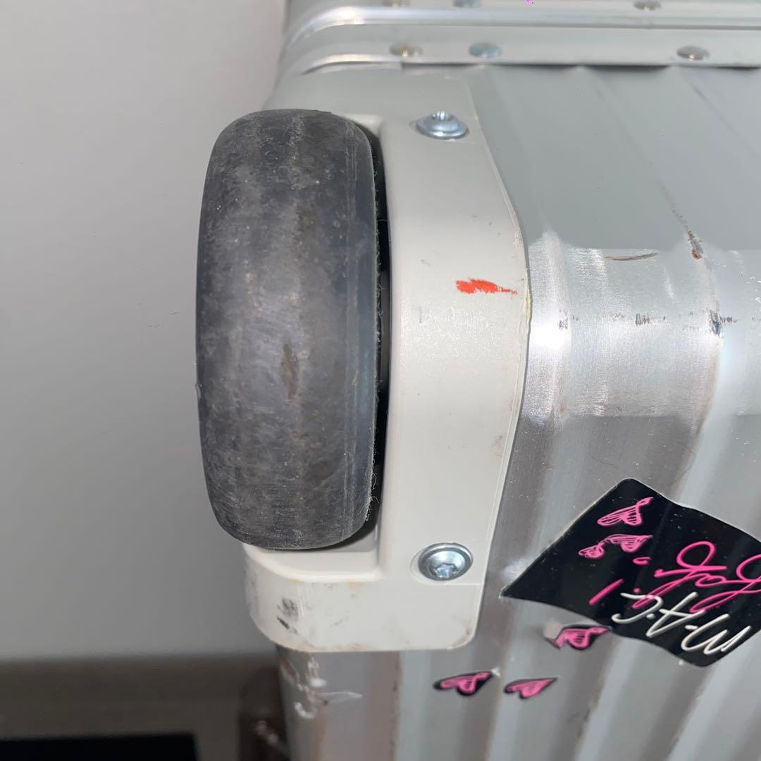 【希少廃盤青ロゴ】RIMOWA クラシックフライト2輪　104L