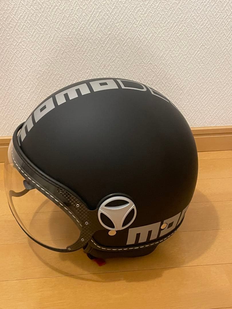 美品！MOMO DESIGN フルフェイスヘルメット マットブラック