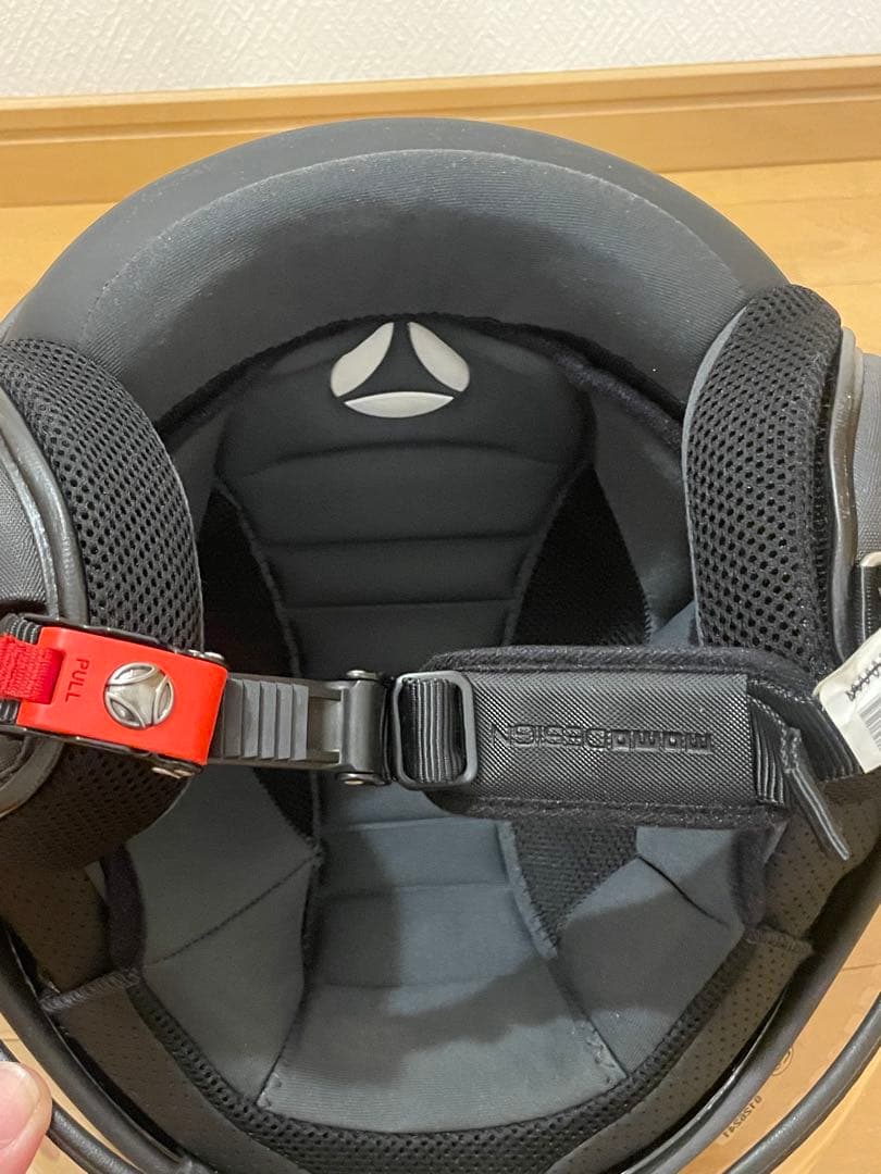 美品！MOMO DESIGN フルフェイスヘルメット マットブラック