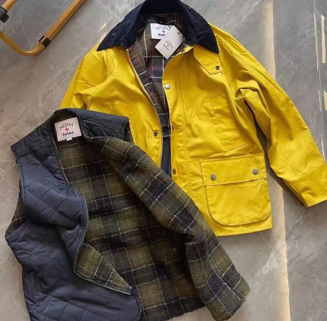 【希少】ノア(NOAH)×バブアー(Barbour) コラボイエロージャケット