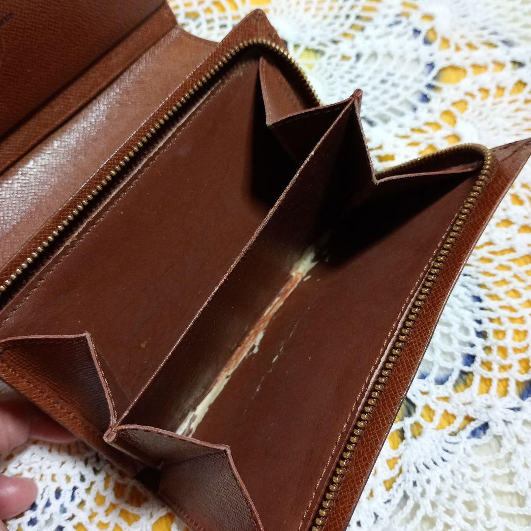 ルイヴィトン モノグラム L字ファスナー 二つ折り財布 メンズ＆レディース