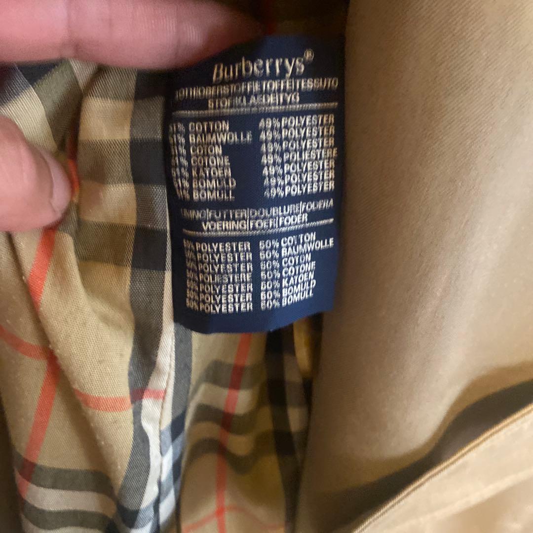 Burberry's ベージュ ロングトレンチコート　MからL
