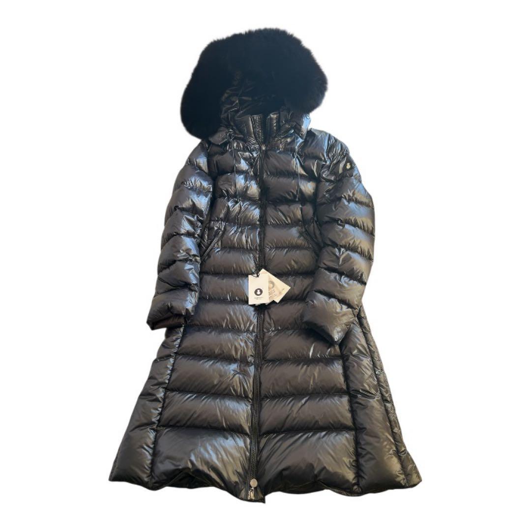 セール 美品 MAN NY フード付ロングダウンコート M