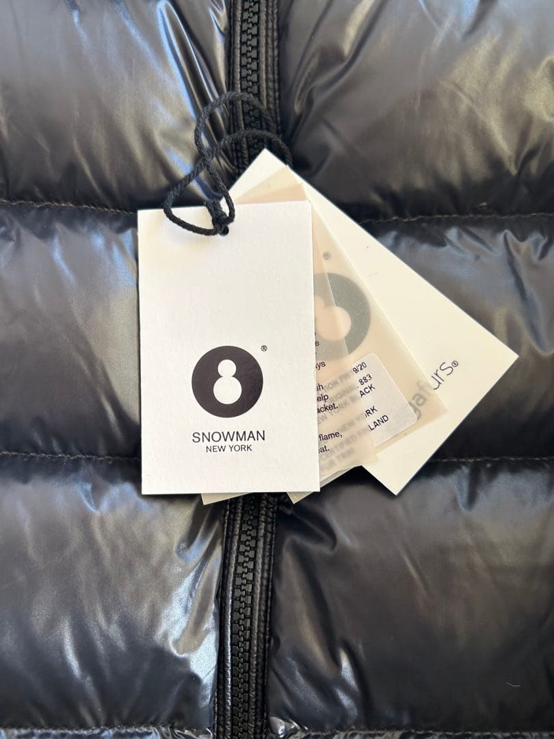 セール 美品 MAN NY フード付ロングダウンコート M