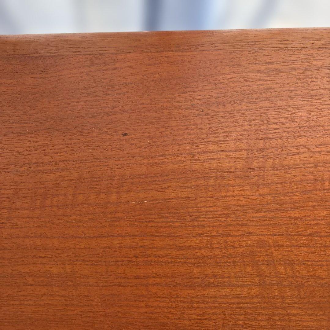 美品　ローテーブル　北欧デザイン　チーク材　センターテーブル