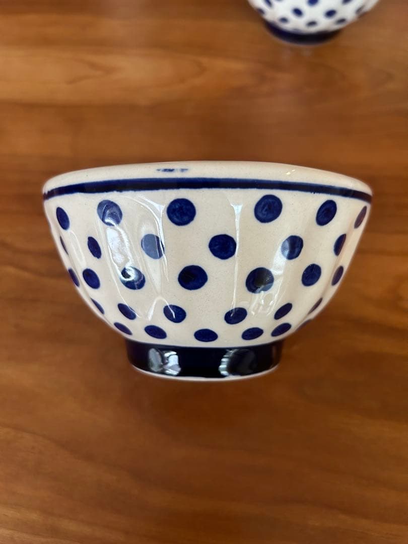 ポーリッシュポタリー　カフェオレボウル3点