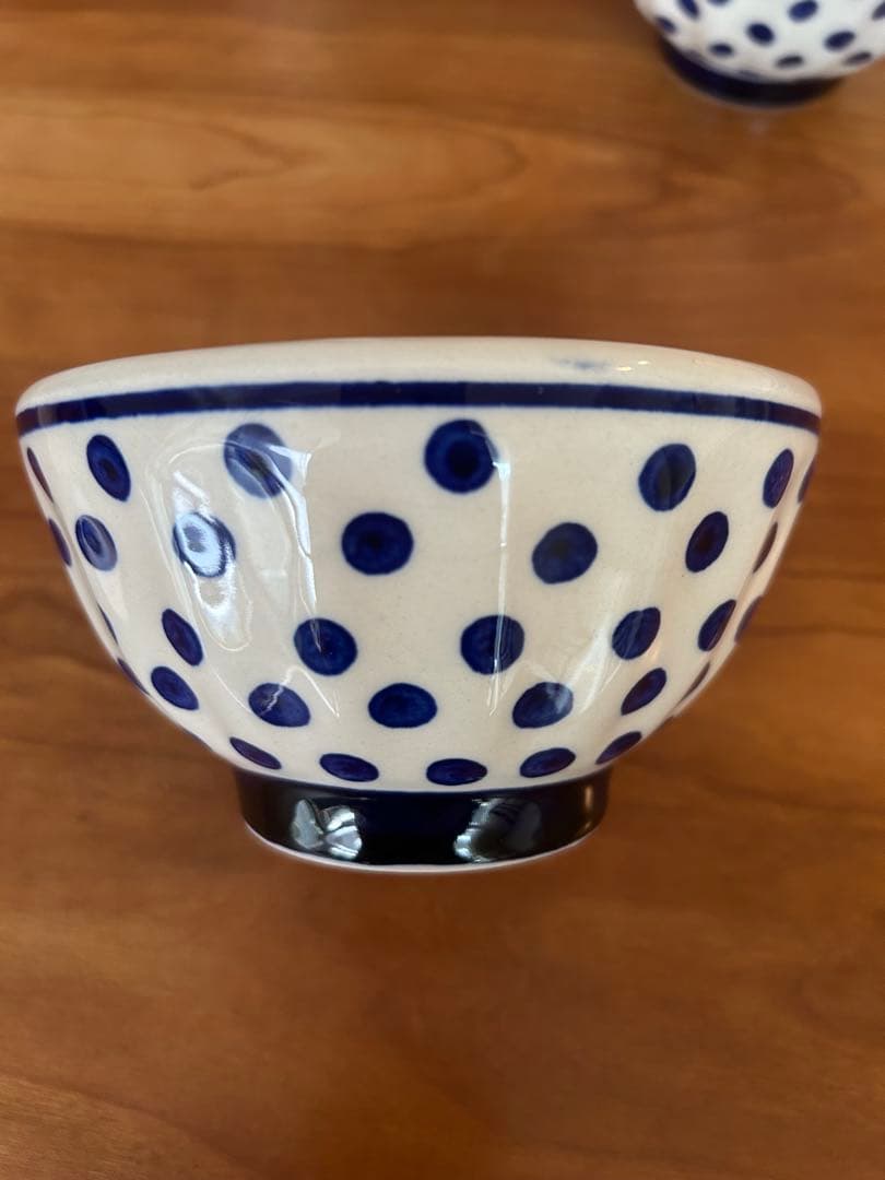 ポーリッシュポタリー　カフェオレボウル3点