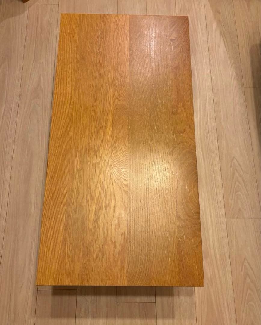 無印良品　ナチュラルオーク センターテーブル 約90cm