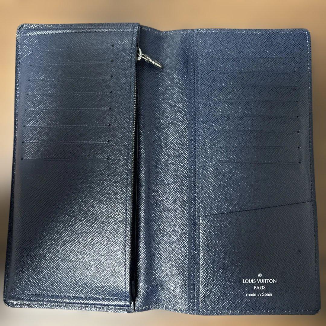 LOUIS VUITTON ネイビー 二つ折り財布