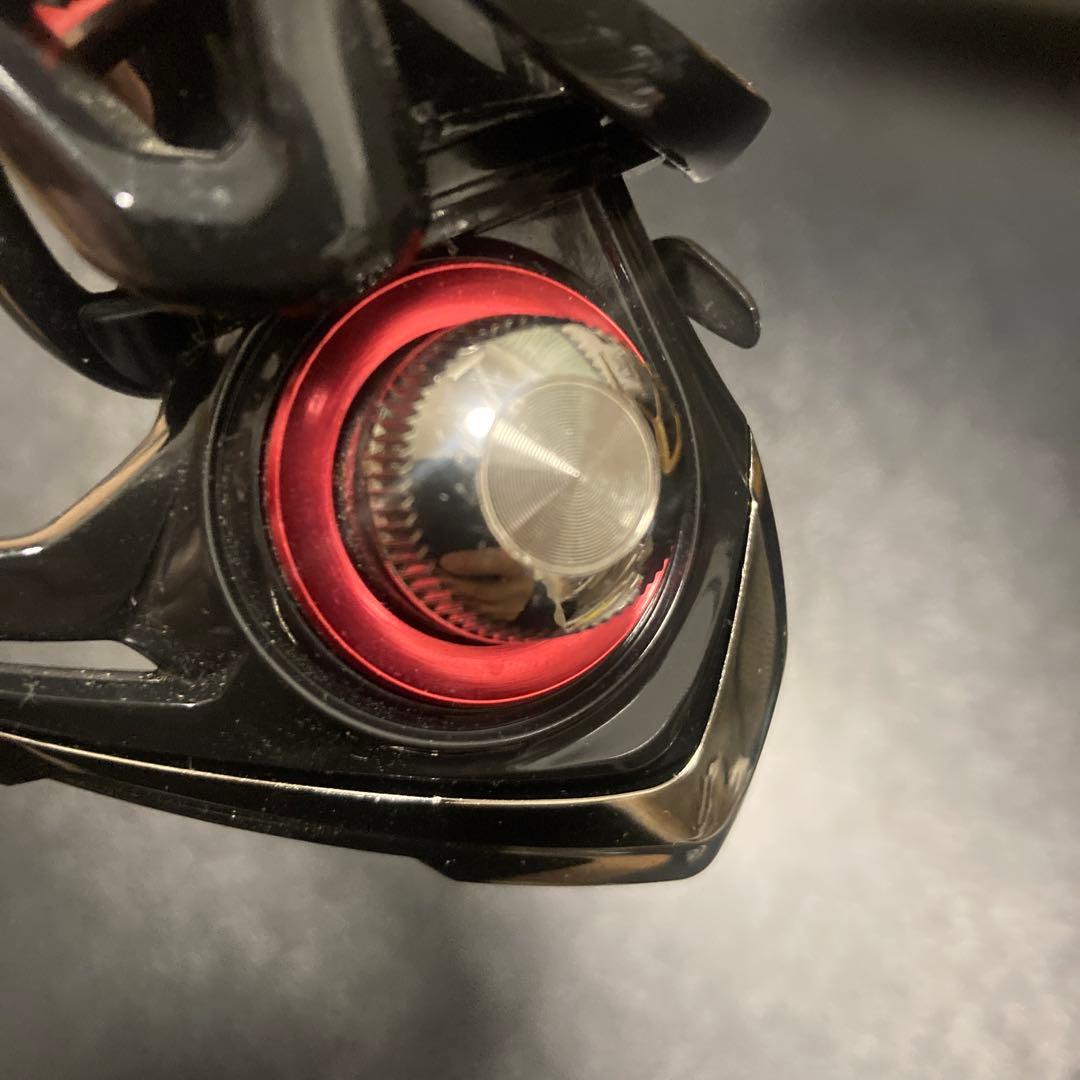 月下美人　ダイワ　MX 2004 スピニングリール 黒/赤