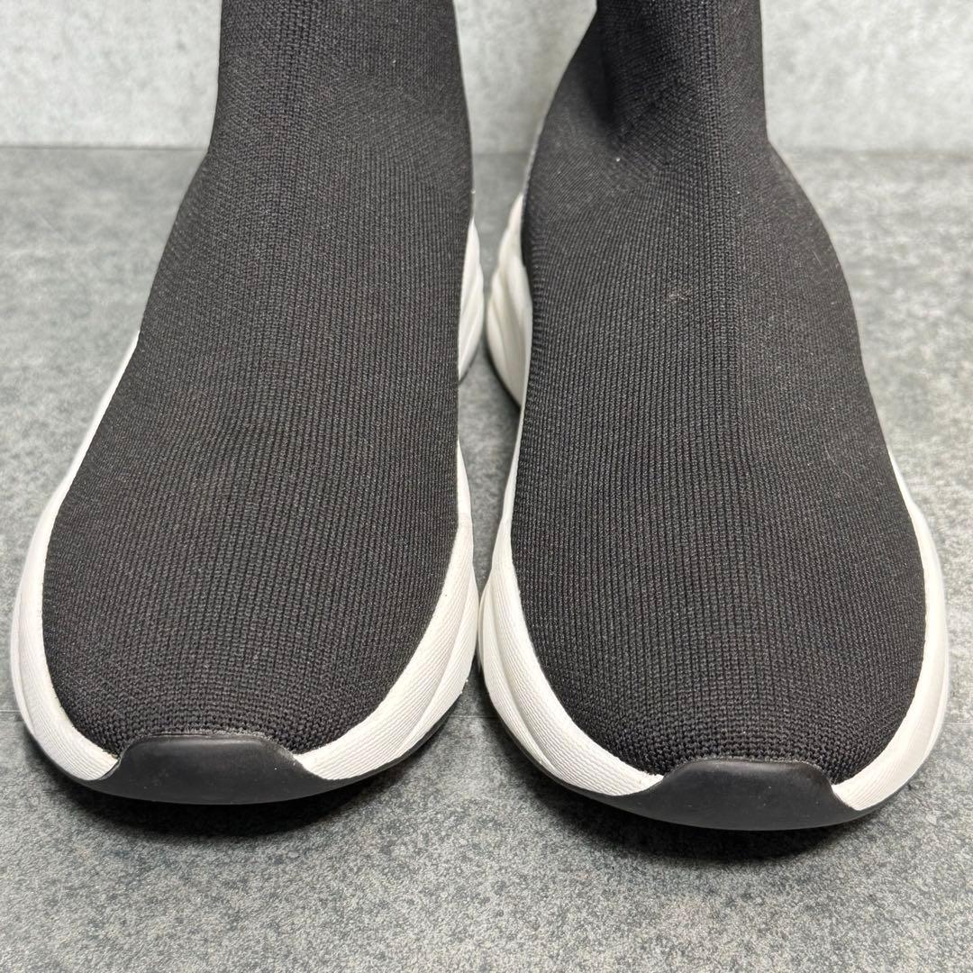 【新品】+diana 軽量ニットソックススニーカーブーツ 厚底 23.5cm