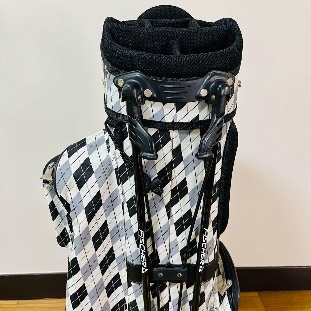 希少品　FISCHER フィッシャーキャディバッグ スタンド式 送料込み