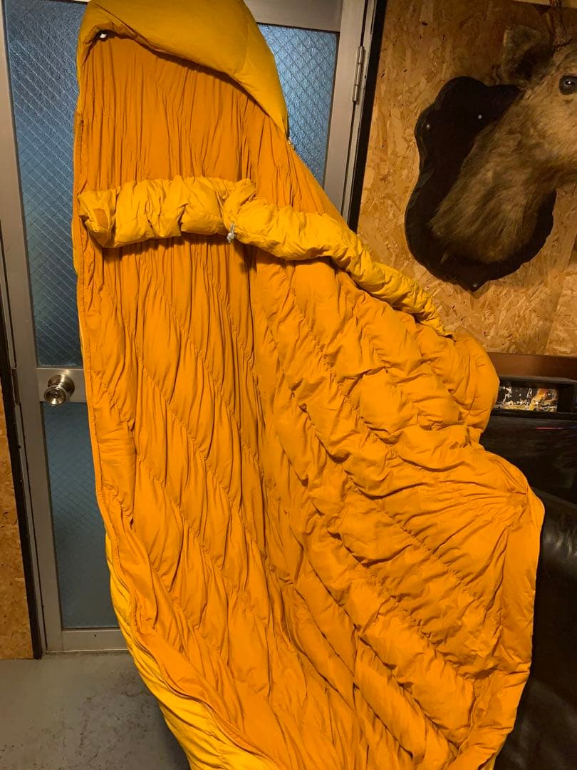 モンベル　シュラフ　アルパインダウンハガー650 #2イエロー