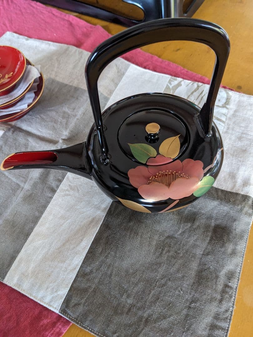 ✨新品　会津塗　お屠蘇セット 松竹梅盃 酒器 　正月　お祝い