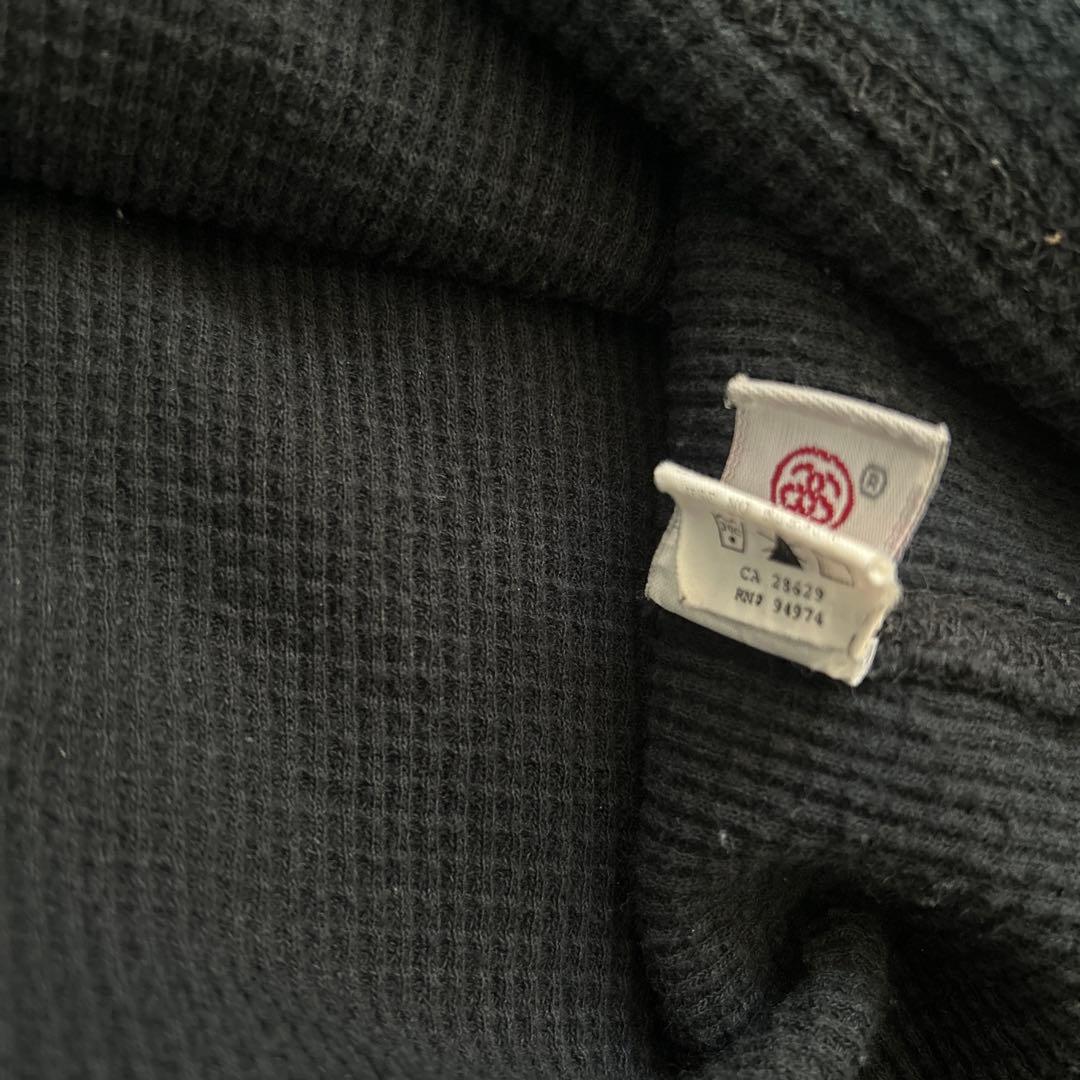 Stussy ステューシー サーマル ロンT 90s スカル