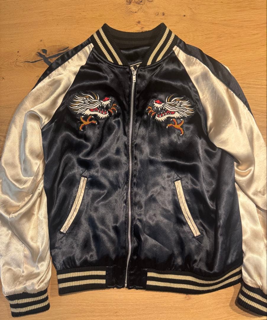 VANSON × クローズ スカジャン坊屋春道モデル × デスラビット