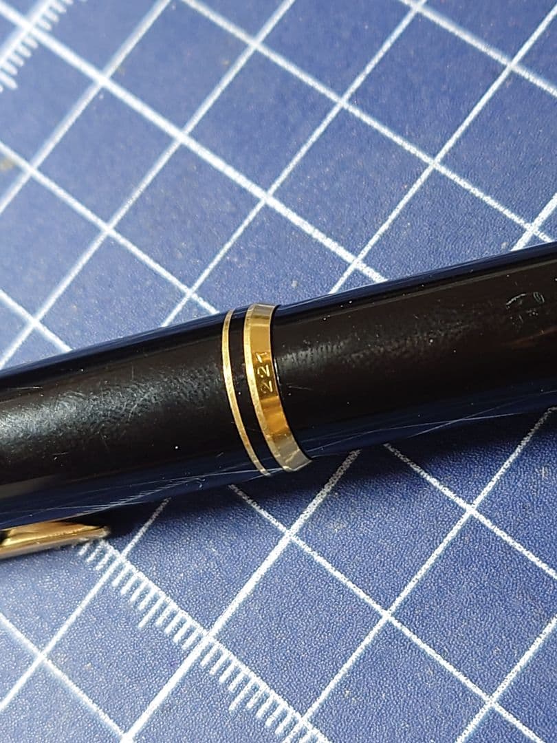 モンブラン 0221 14C-EF 万年筆 中古