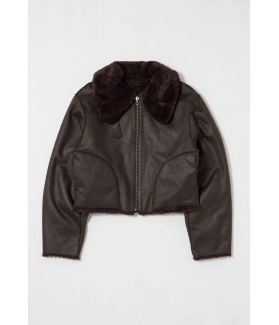 moussy【25年AW新作】REVER FAUX ファーコート