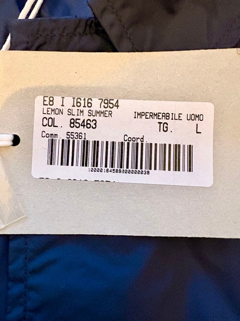 ASPESI LEMON SLIM SUMMER L 新品未使用 収納袋付