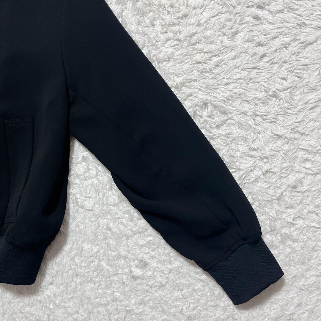 ほぼ未使用✨セオリー　ノーカラージャケット　ジップアップブルゾン　黒　S
