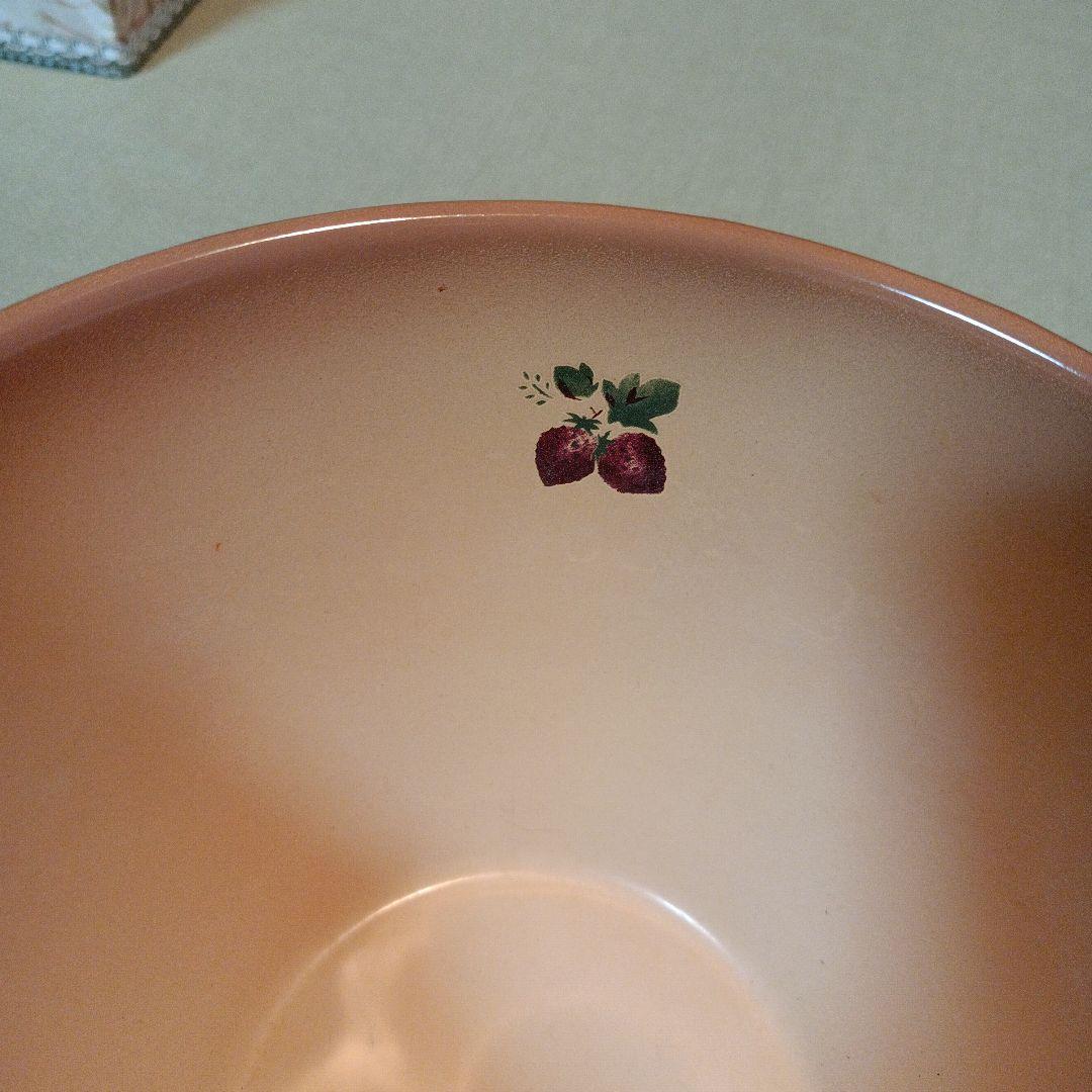 イマンimane ストロベリー柄 ボウル