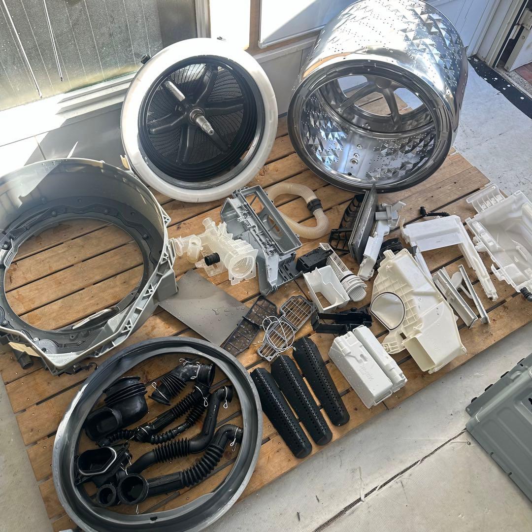 Panasonic NA-VG2200L ドラム式洗濯機　分解洗浄　キューブル