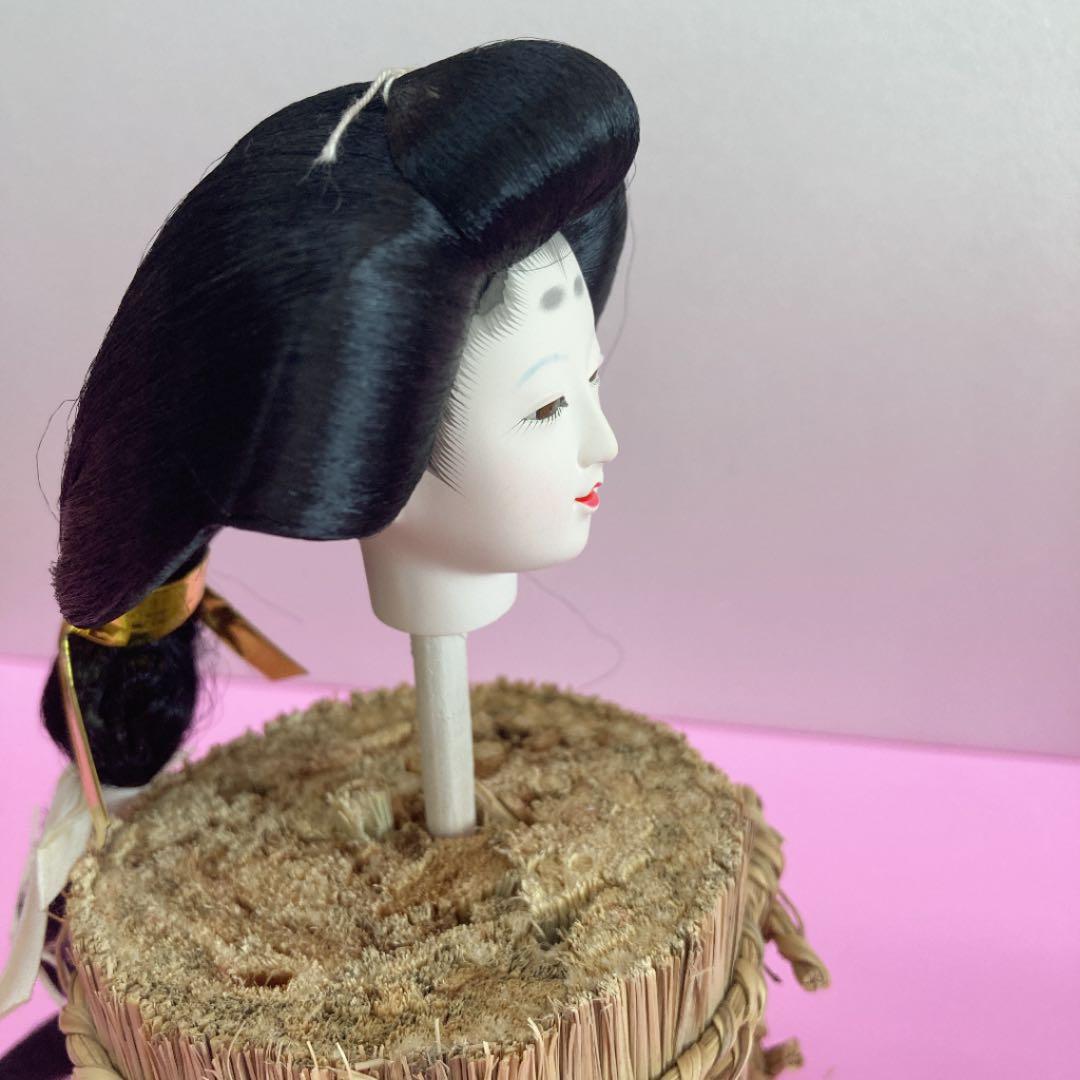 しょこら様確認用　雛人形 三人官女 かしら のみ 頭