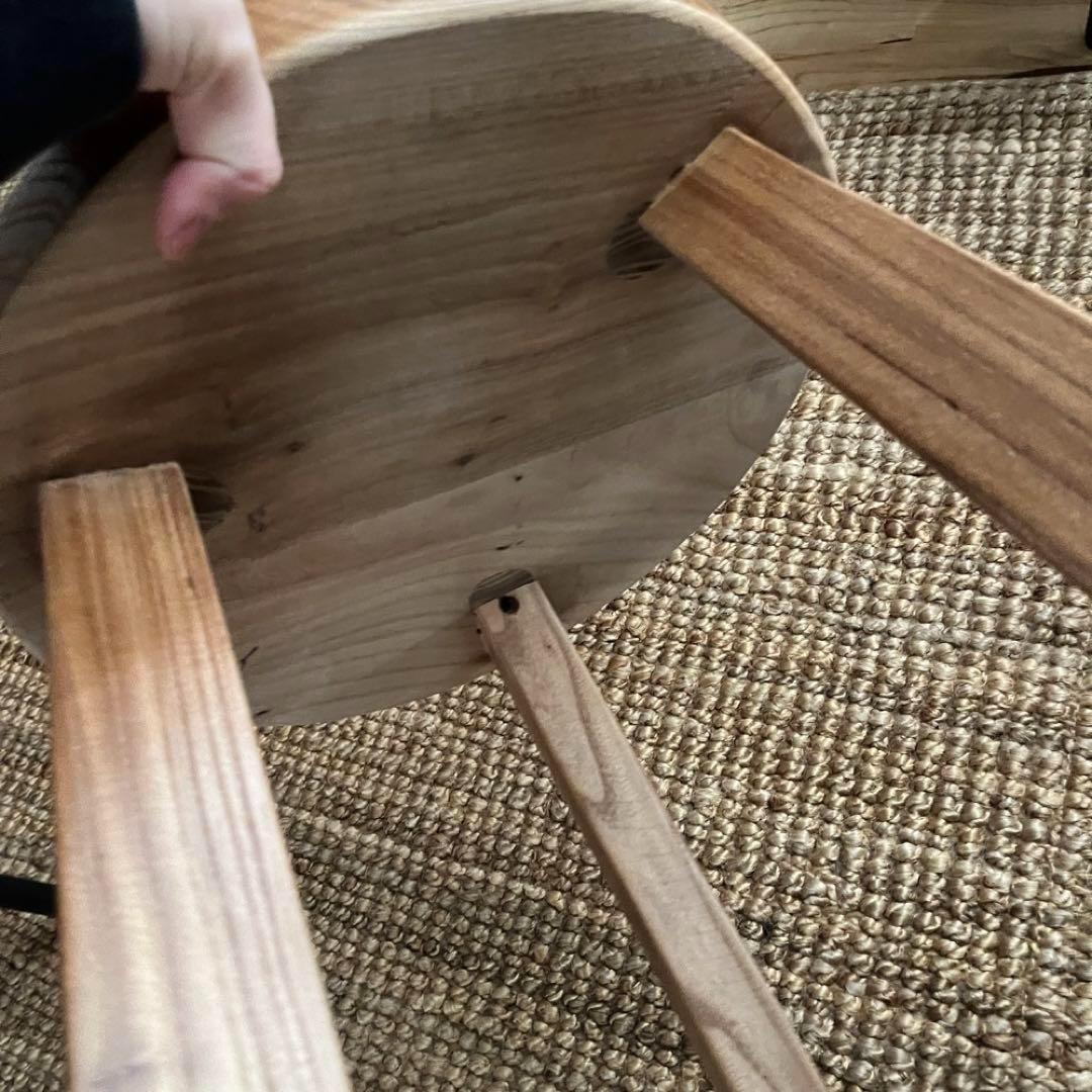 ベルジェ　スツール　カッシーナ　ブラウン シャルロット　ペリアン