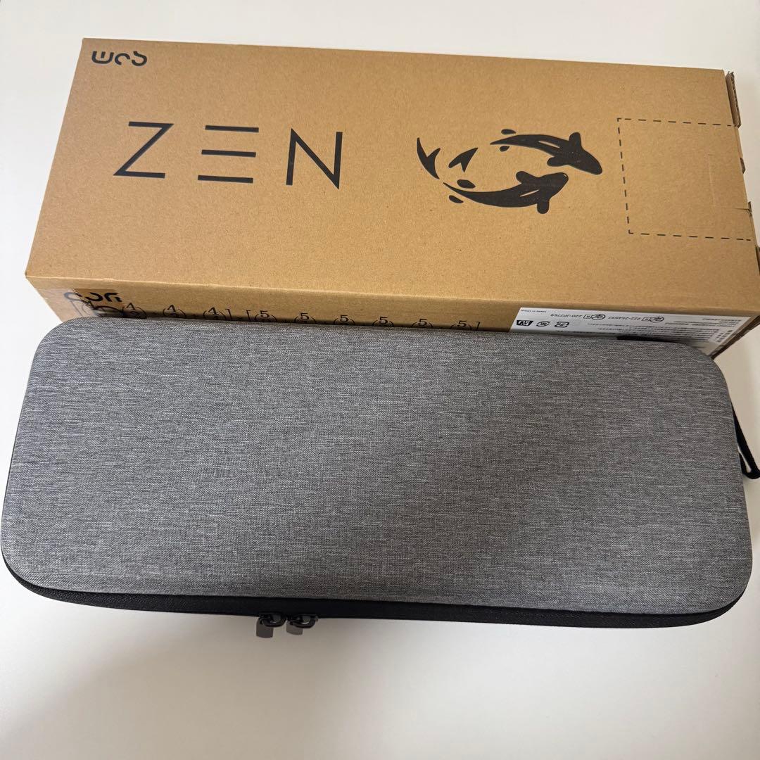 キーボード WOBKEY ZEN65 Ultra White-Gold