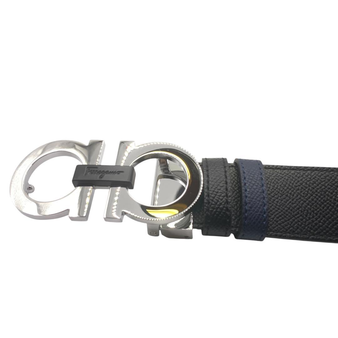 美品Ferragamo フェラガモ　ベルト リバーシブル　調整可 最大115cm