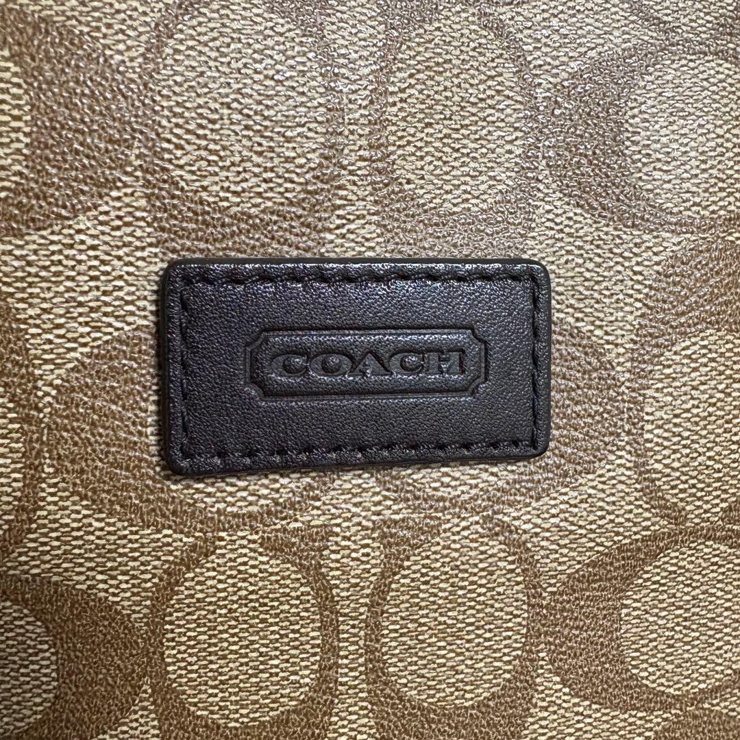 【良品】COACH コーチ ビジネスバッグ トートバッグ F71103