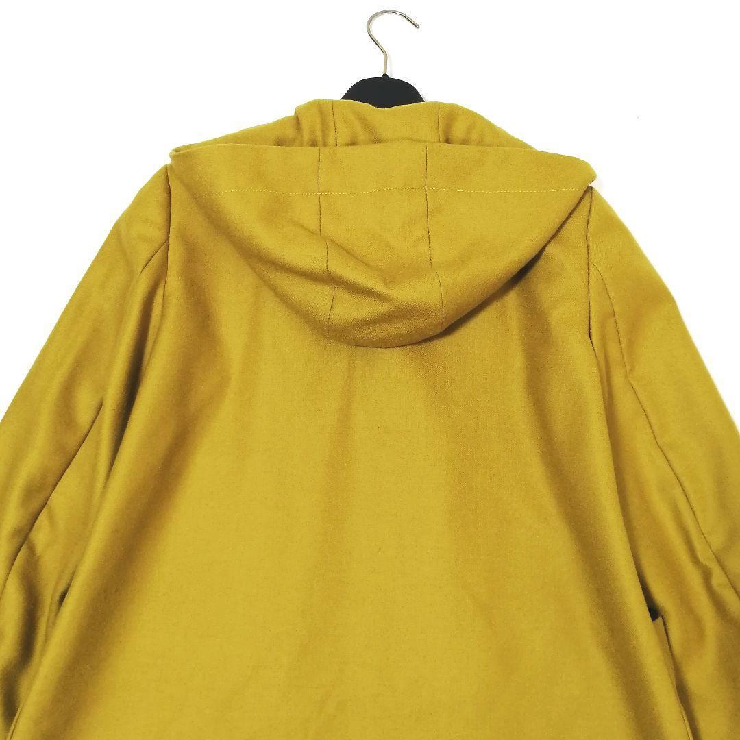美品✨ポールスミス　ダッフルコート　フード　42　大きいサイズ　イエロー　ダブル