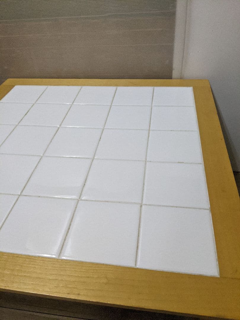 タイルトップ　 ローテーブル センターテーブル 座卓 木製