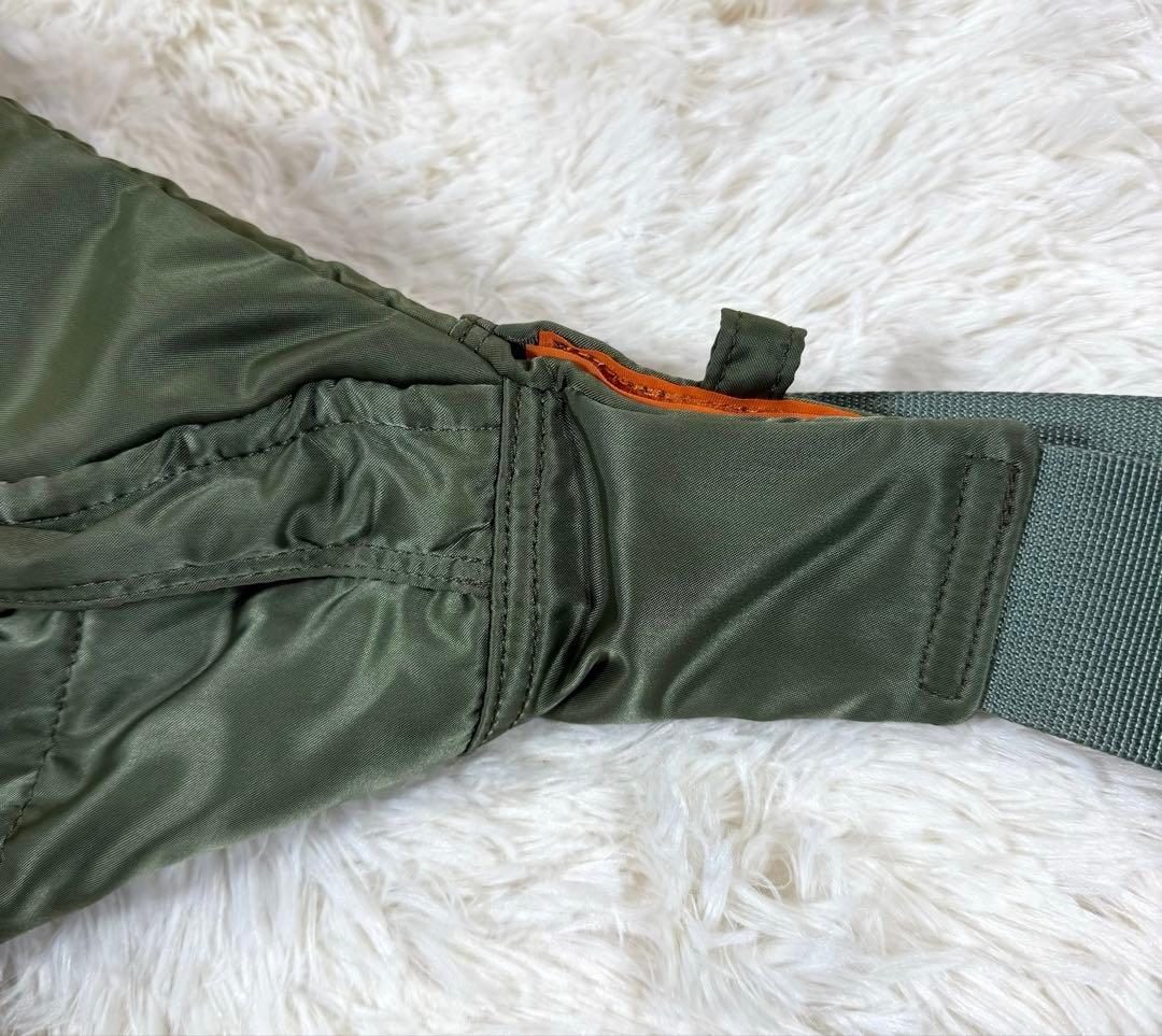PORTER　ポーター　タンカー　ボディバッグ　セージグリーン 美品