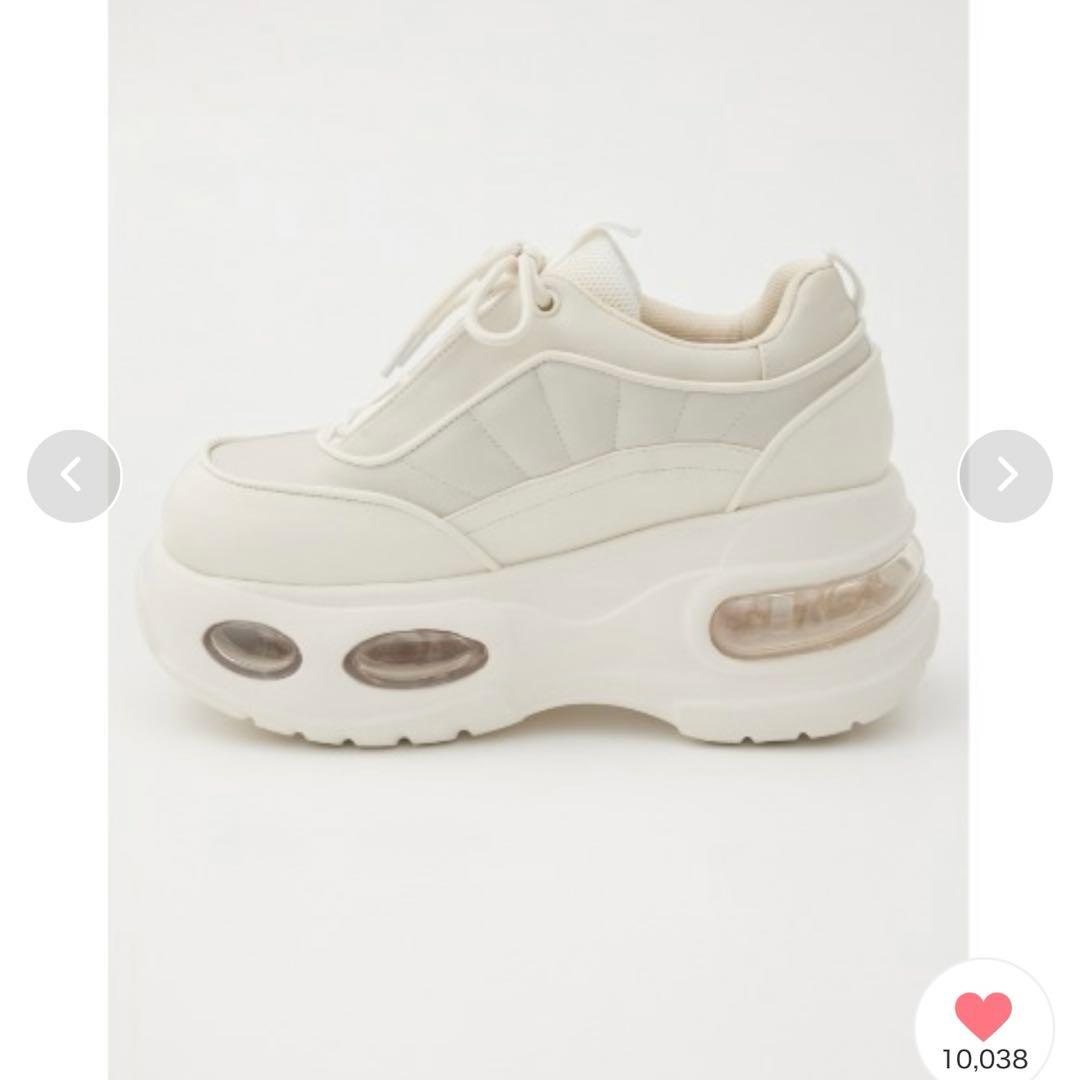 SLY AIR PLATFORM SNEAKER ホワイト 新品未使用品