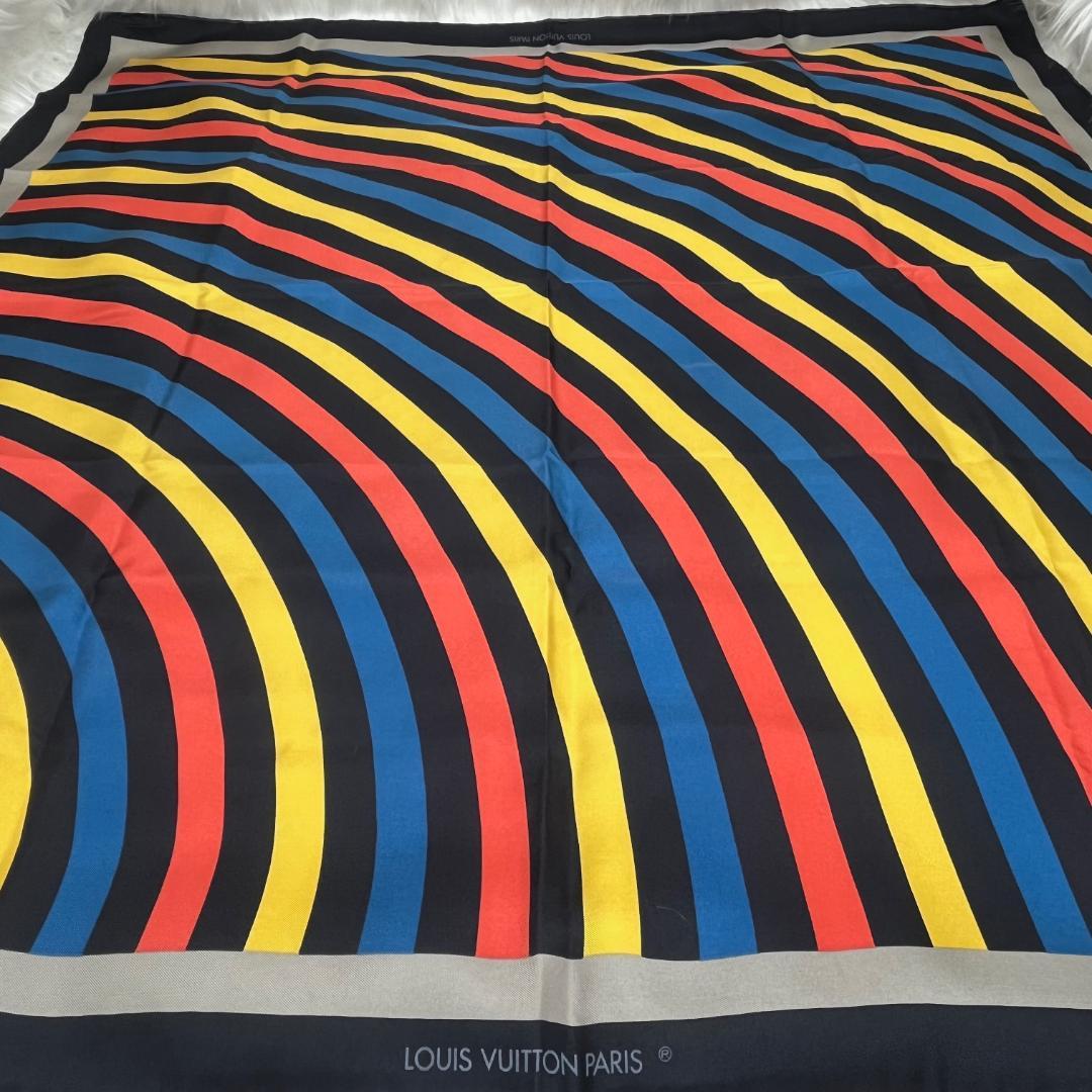 ルイヴィトン VUITTON スカーフ　アルコンスィエル　バイ　ソル・ルウィット
