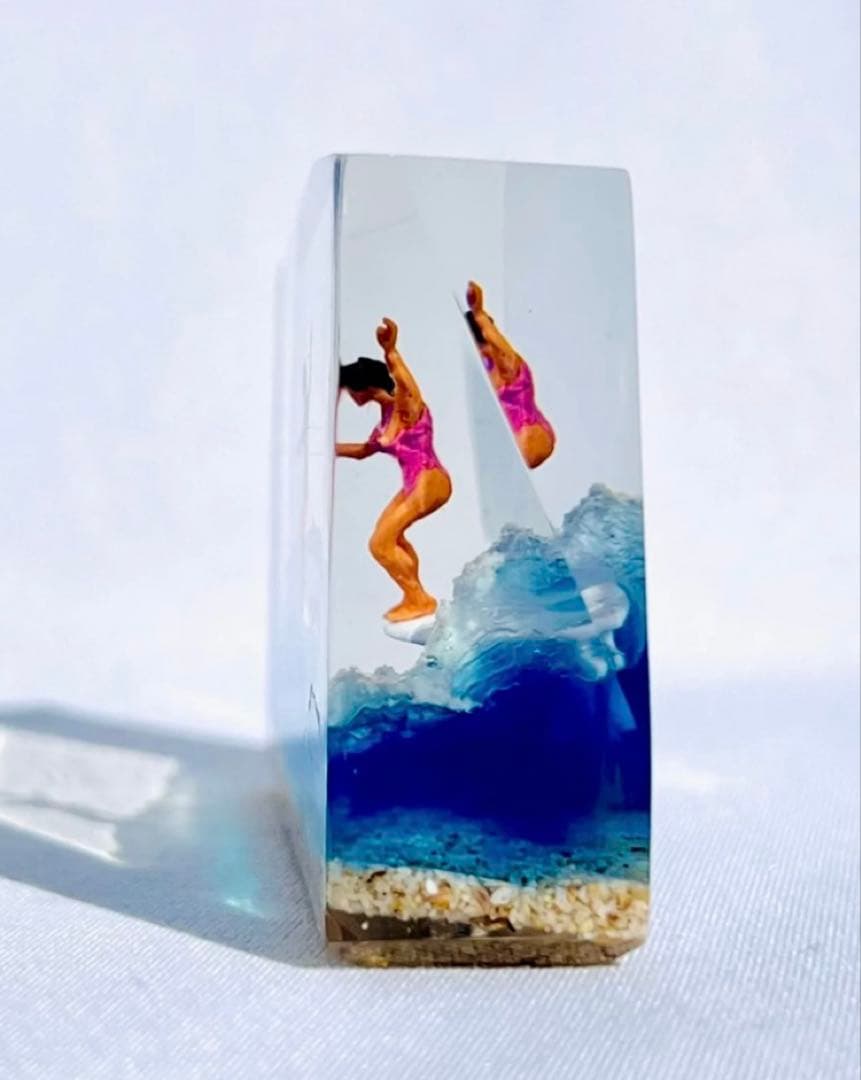 彫刻・オブジェ AUMBAK CrystalCube S Long size Lady's