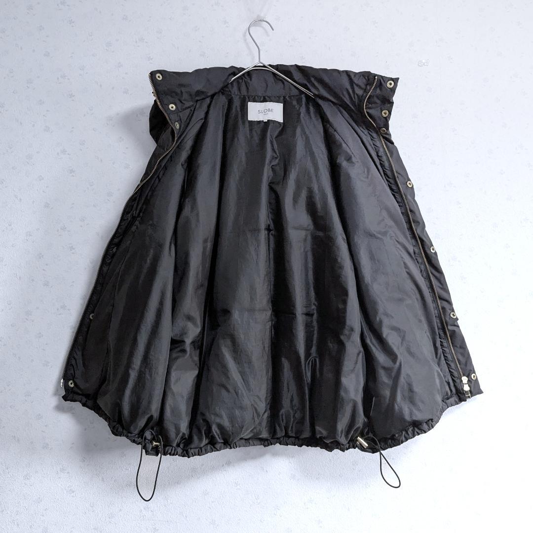 SLOBE IENA 2way ショートダウン 38サイズ フード付き