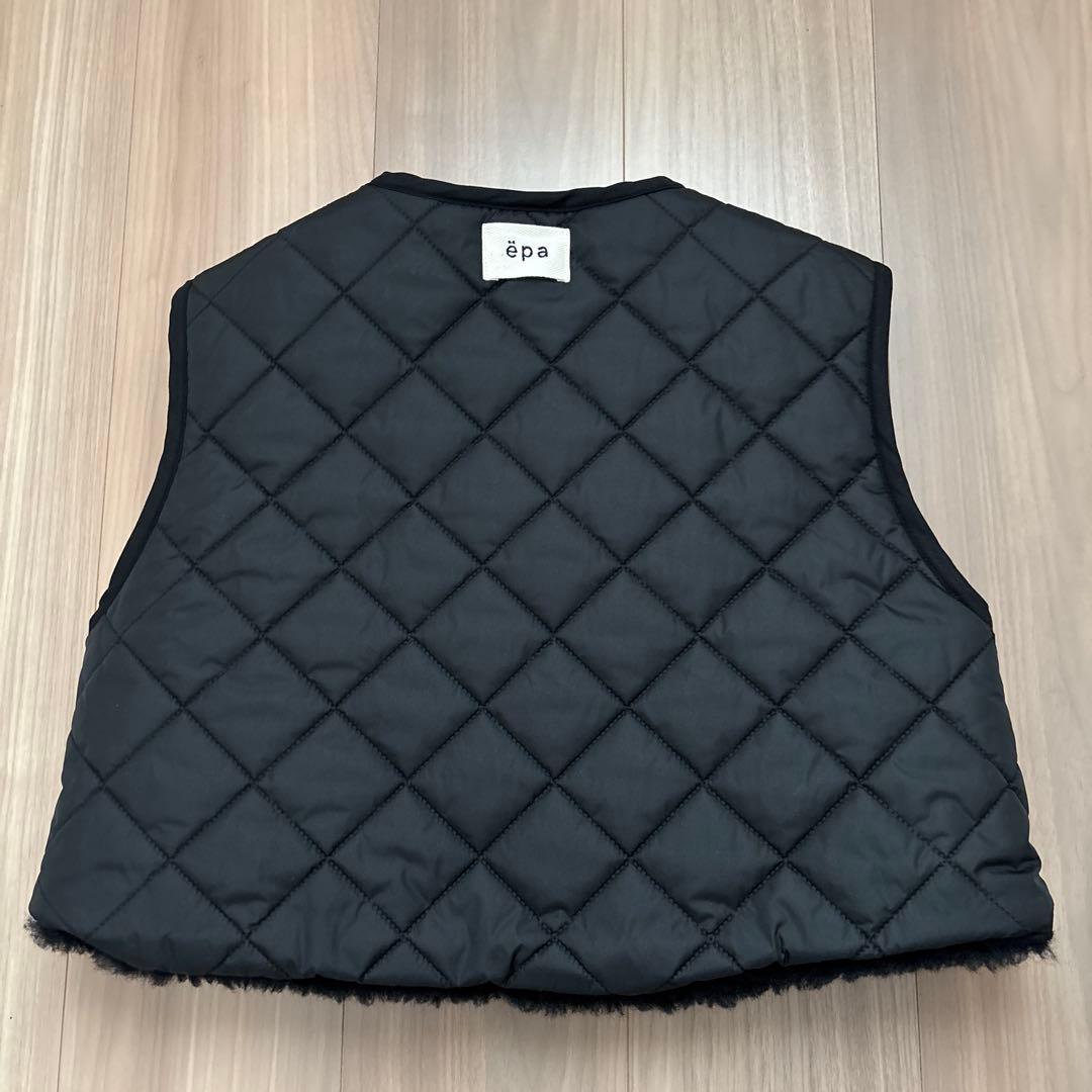 epa reversible short vest リバーシブルショートベスト