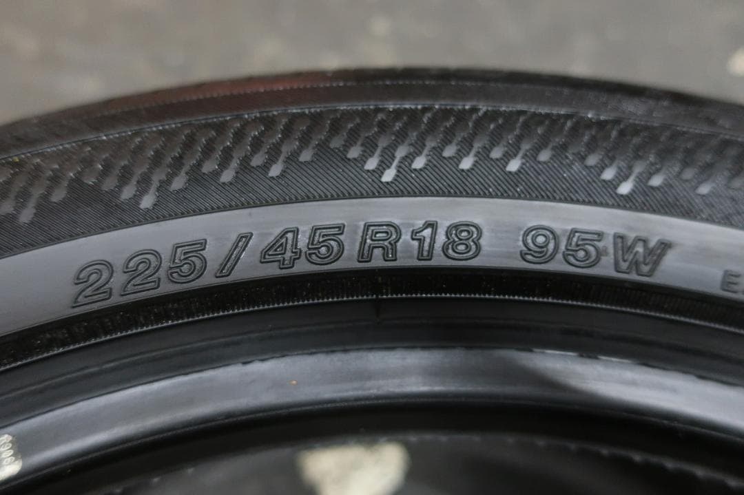 いあ様送料込 2024年製　ヨコハマ　アドバン　225/45R18　国産