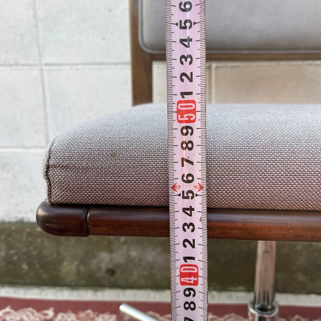 karimoku カリモク家具◾️キャスター付きデスクチェア 椅子 イス 木製家具