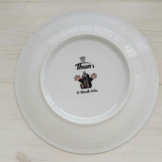 新品　チェコ　もぐらのクルテク　パスタプレート　20cmサイズ　庭仕事　東欧
