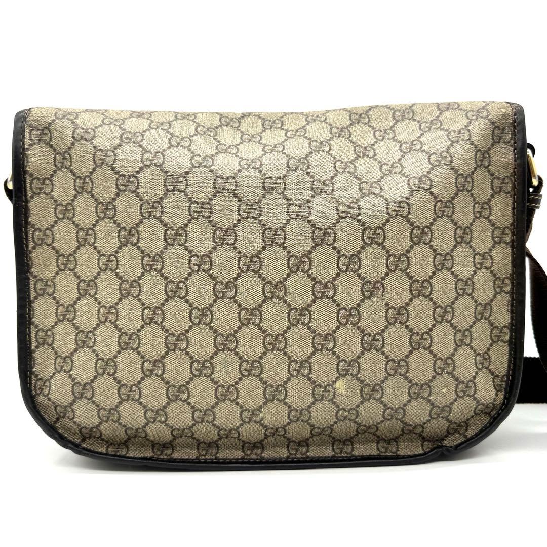 【美品】GUCCI ショルダーバッグ メッセンジャーバッグ GG スプリーム