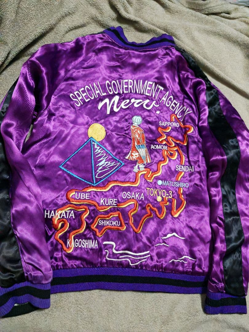 EVA orient 維結 日本 限定 スカジャン unisex 2面用