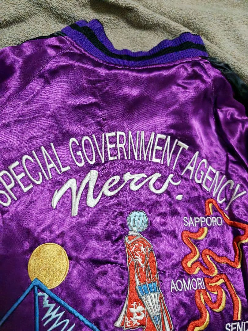 EVA orient 維結 日本 限定 スカジャン unisex 2面用