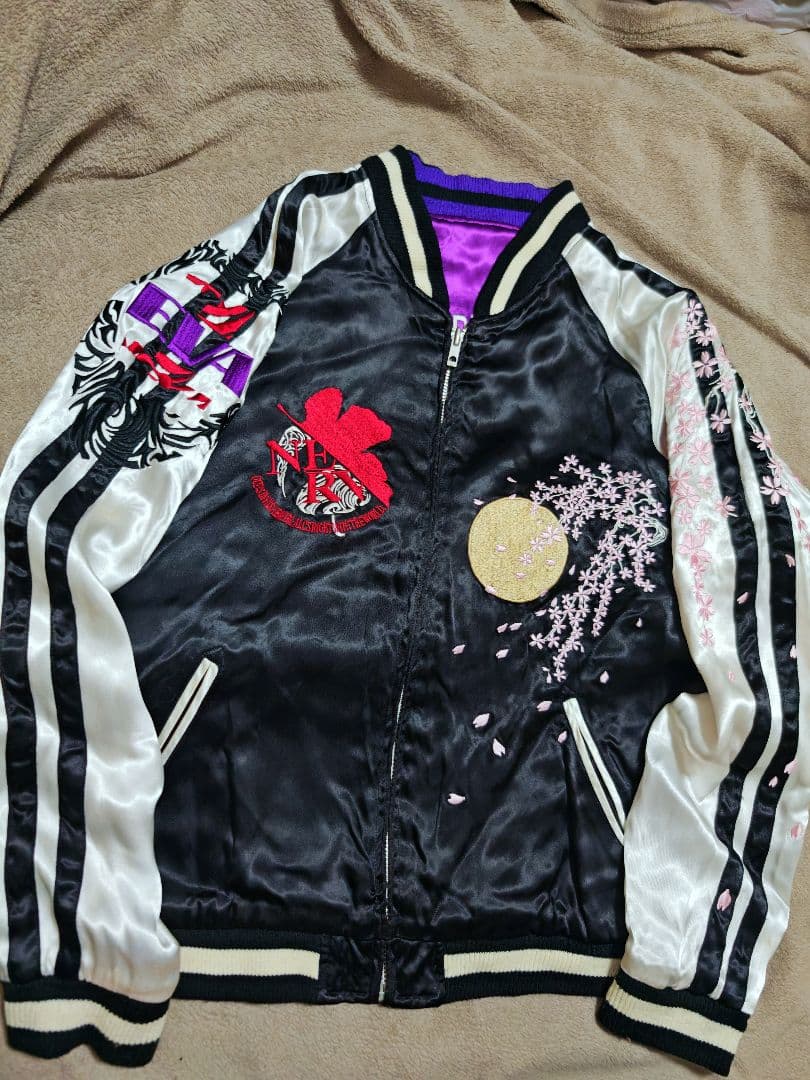 EVA orient 維結 日本 限定 スカジャン unisex 2面用