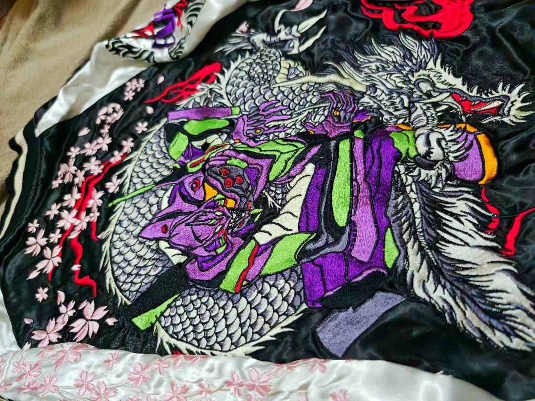 EVA orient 維結 日本 限定 スカジャン unisex 2面用